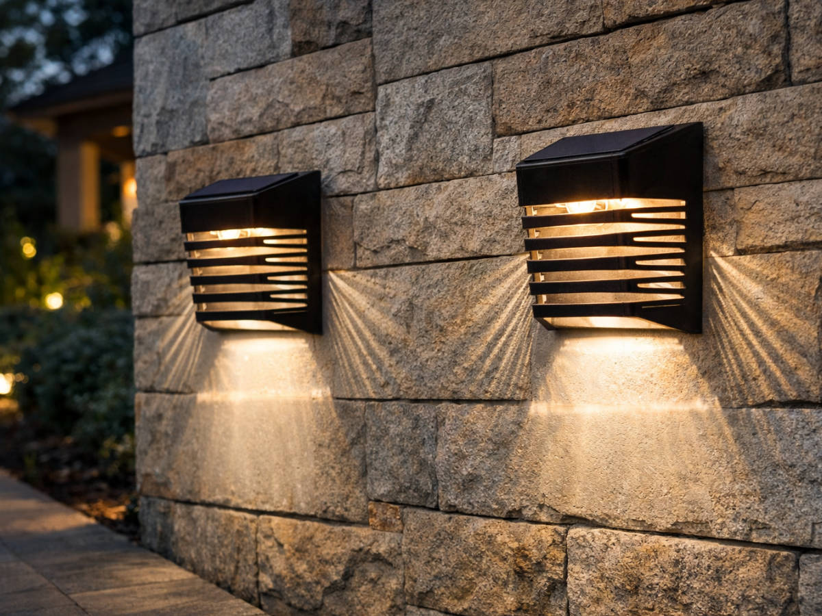 Lampa solarna elewacyjna SOE-2